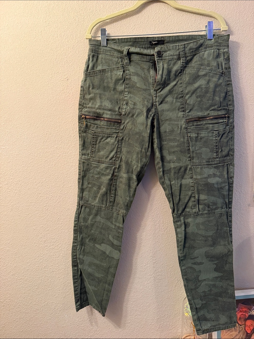 Women’s Olive Green Cargo Pants